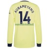 Maillot à Manches Longues Arsenal Pierre-Emerick Aubameyang 14 Extérieur 2021-22 Pour Homme